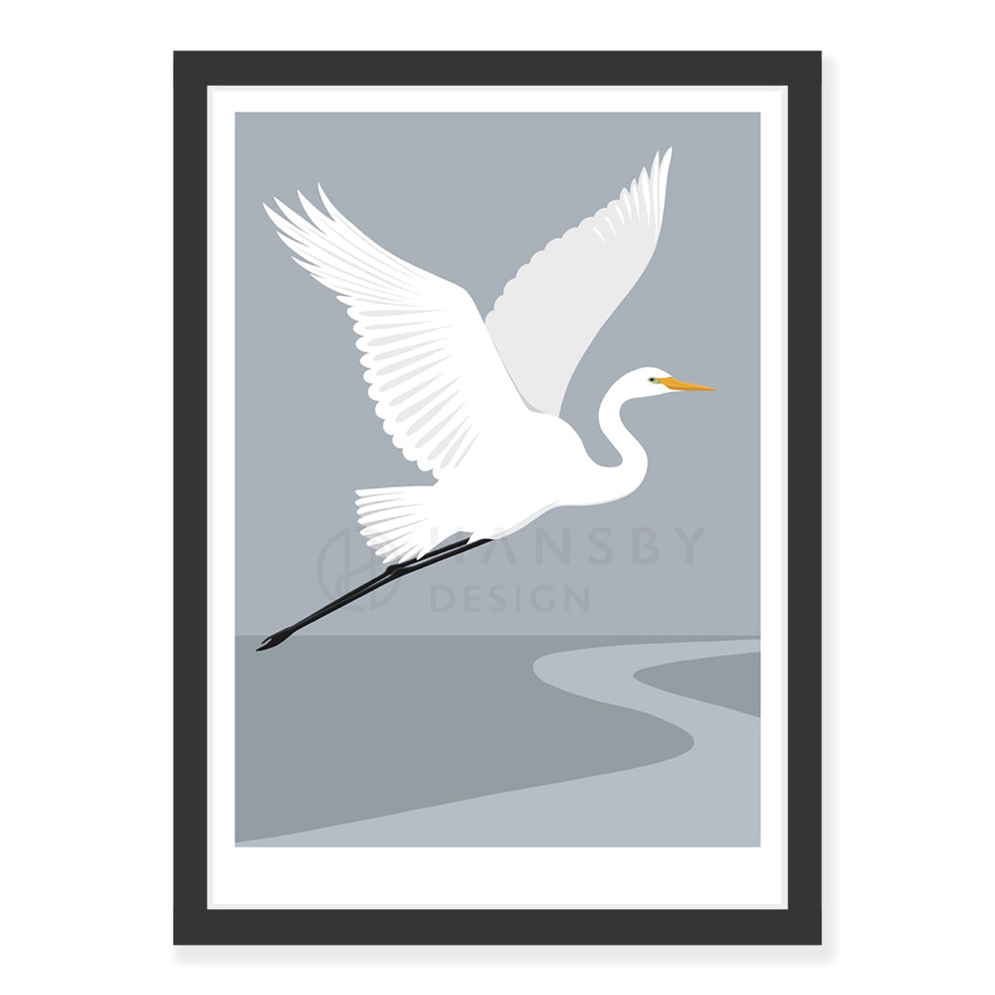 HANSBY DESIGN
White Heron art print - fog
Regular price $59.00 NZD A4