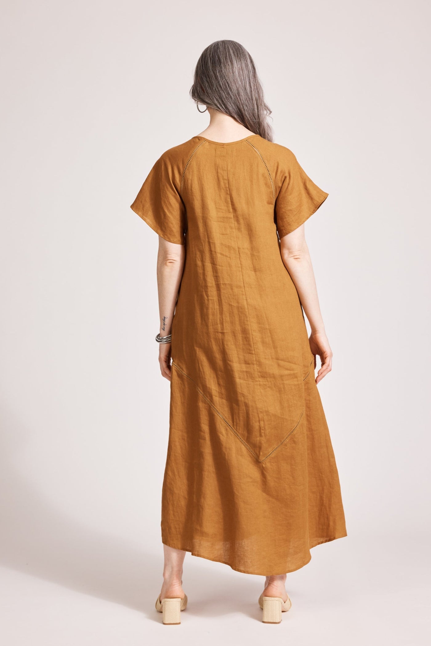 Eb &Ive Miramar Maxi Dress Caramel