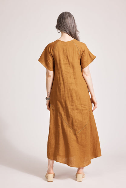 Eb &Ive Miramar Maxi Dress Caramel