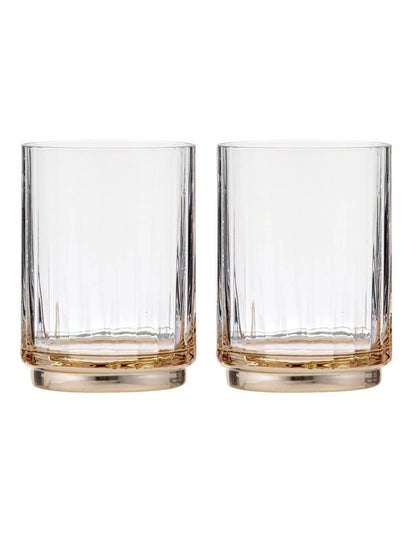 Valentinalowballtumblerset of two clear