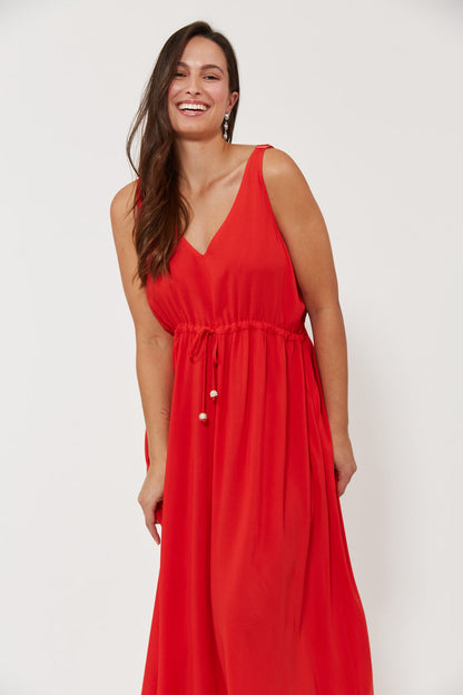 Haven Isola Tank Maxi Dress - Negroni