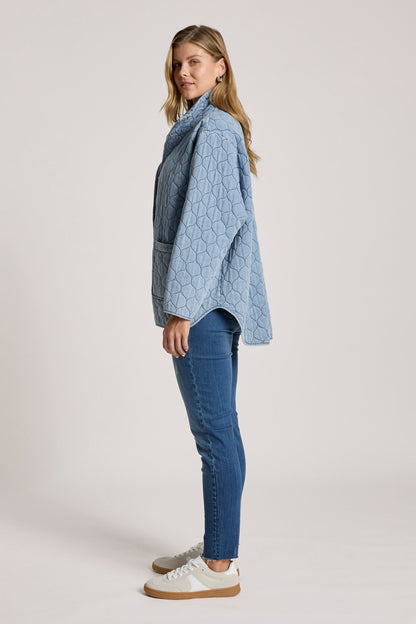 Eb +Ive Sandi Quilted Jacket Denim