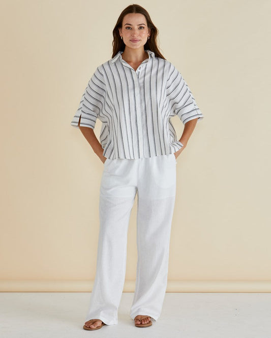 Betty Basics ZaZa  Relaxed pant white