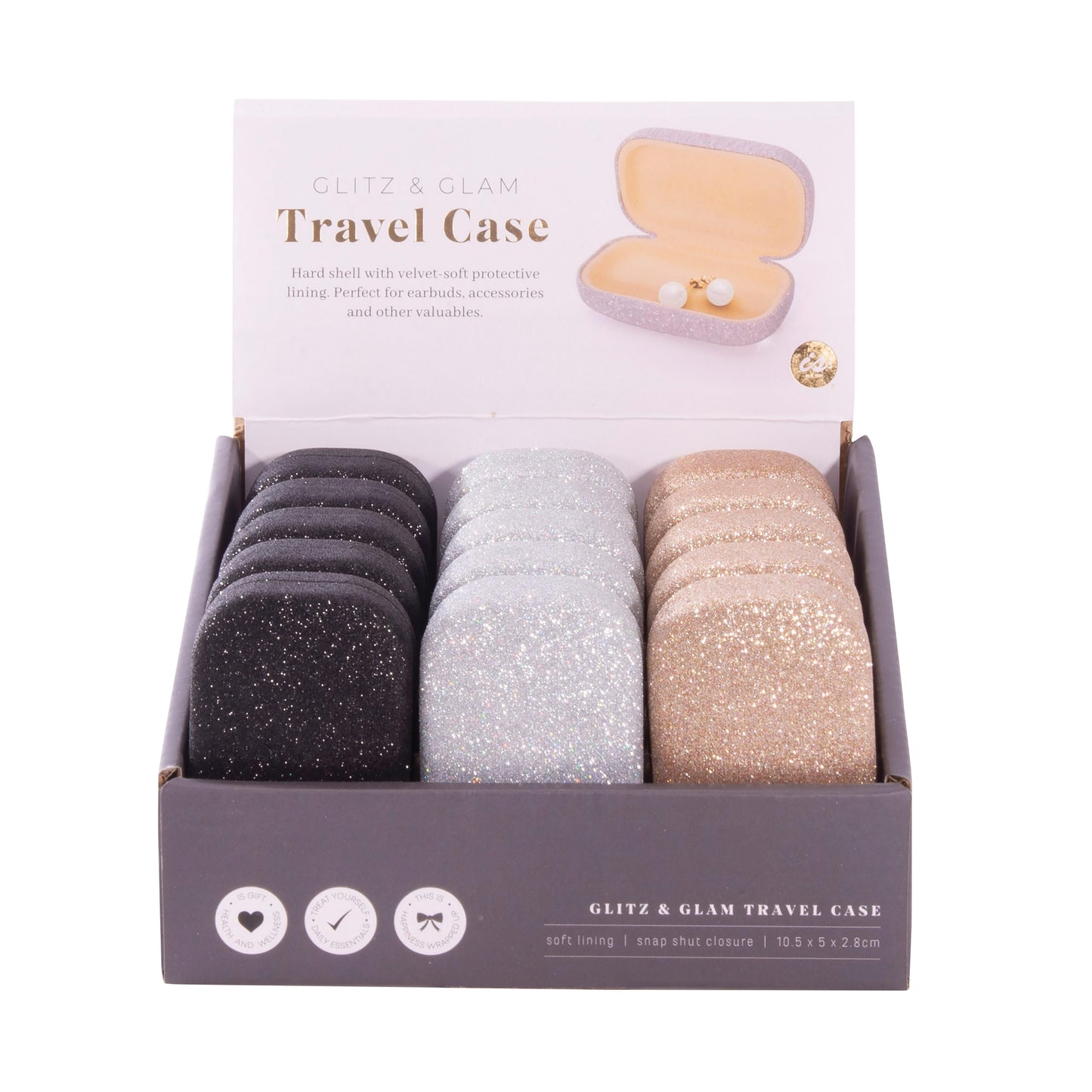 Travel case glitz