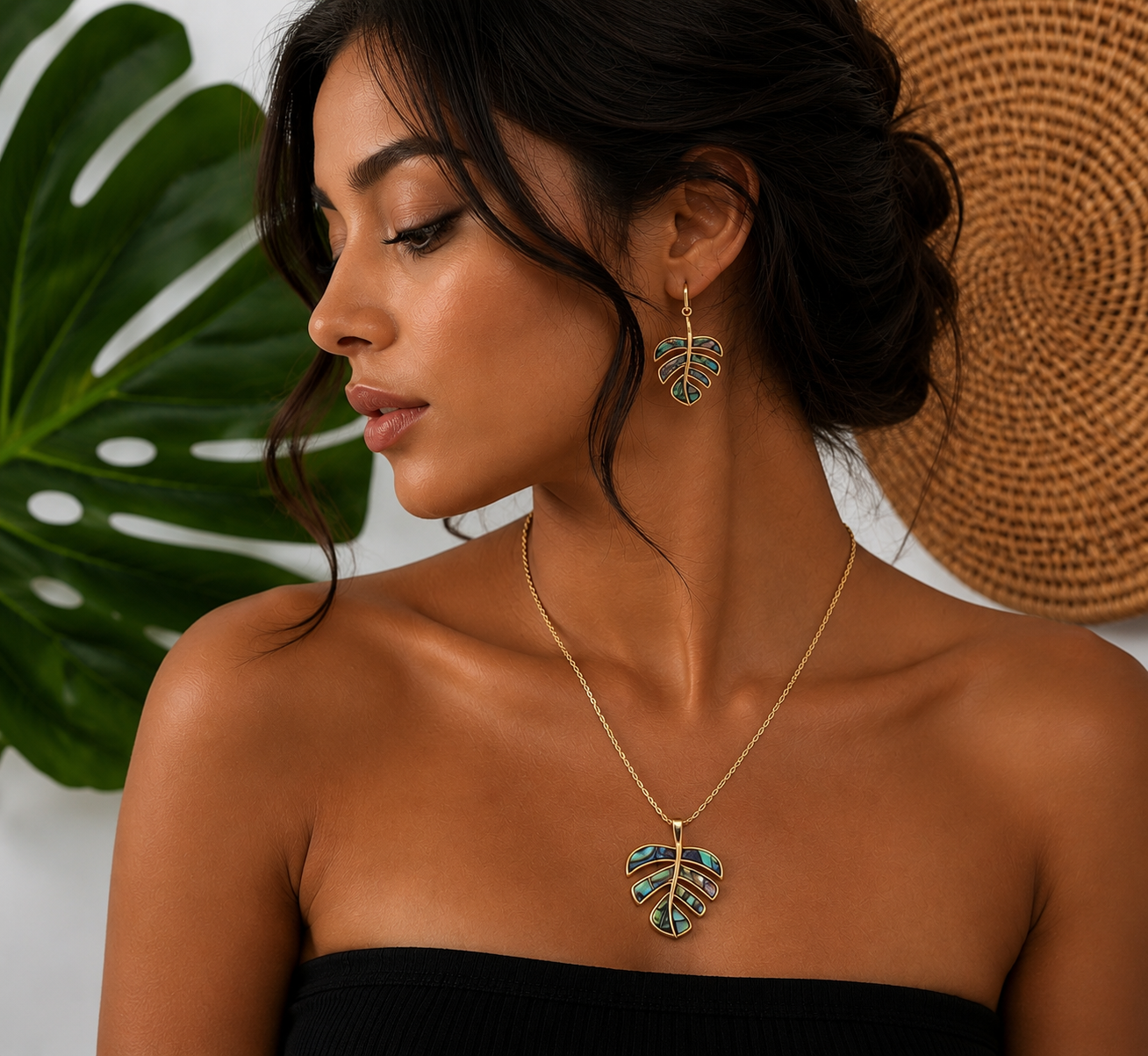 Flying Saucers Paua Leaf set