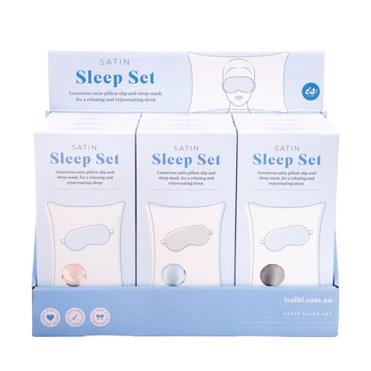 Satin sleep set