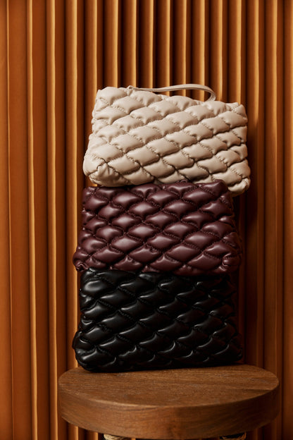 Eb + Ive Zala pouch mahogany