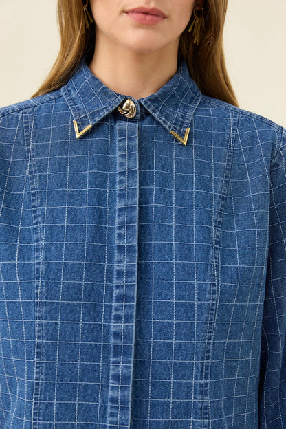 Isle of mine check Sloane shirt