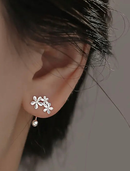 Flying Saucers flower s/ s earrings