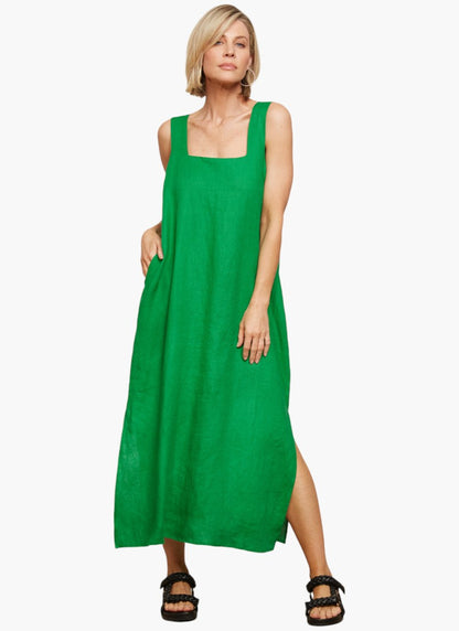 Eb&Ive Halcyon tank dress Emerald