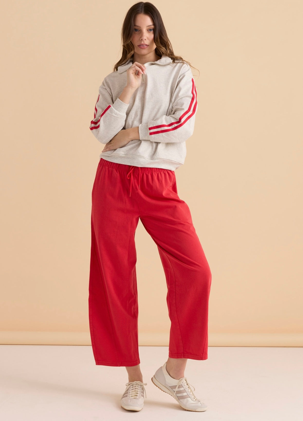 Betty basics Rocco Quarter zip sweatshirt