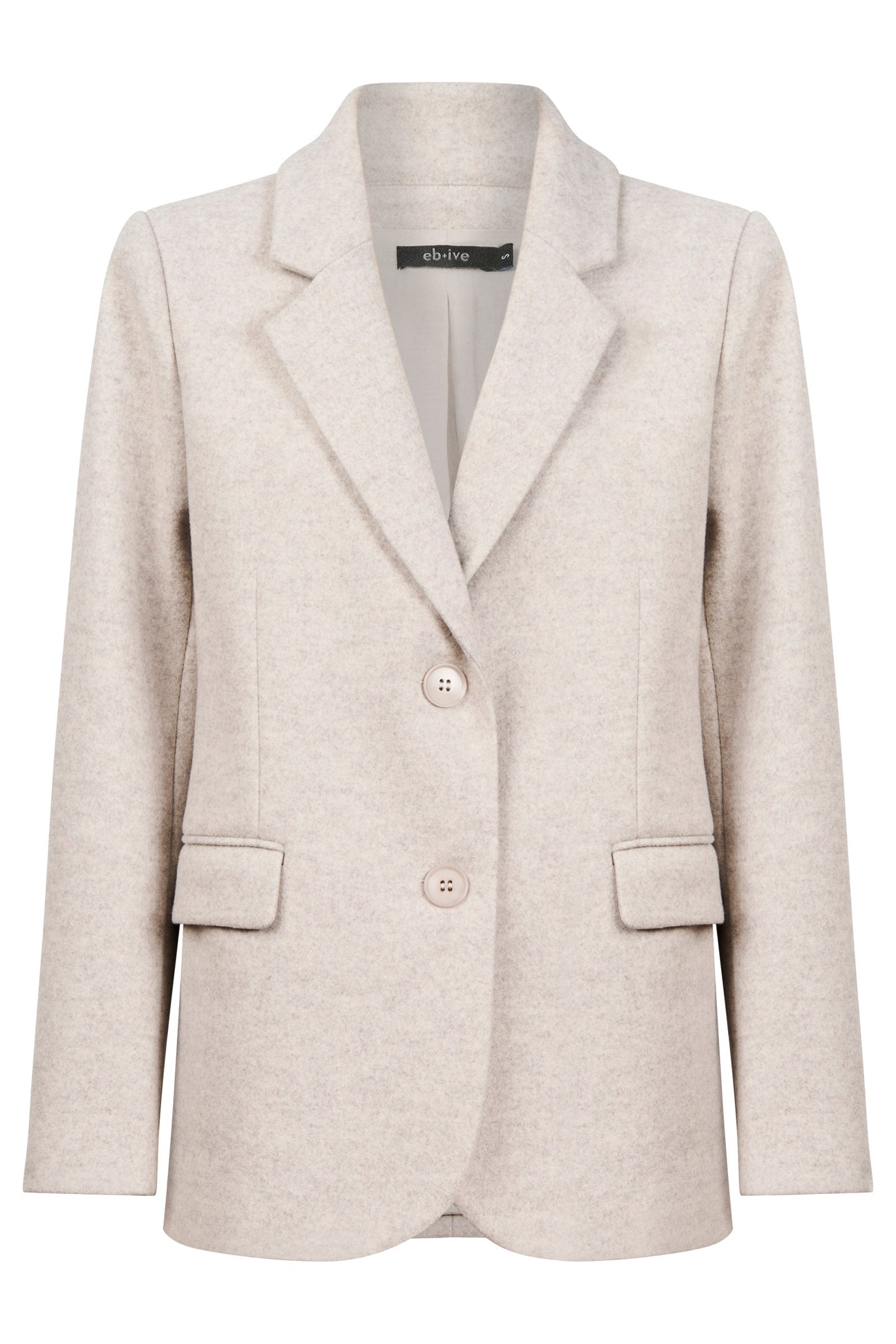 Eb + Ive Sable Blazer Bisque