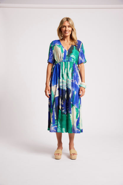 Eb+Ive Palmera maxi dress Seafoam