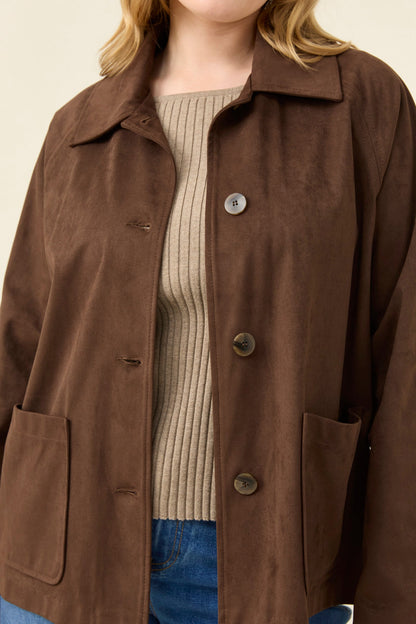 Isle of mine Lennon jacket Chocolate