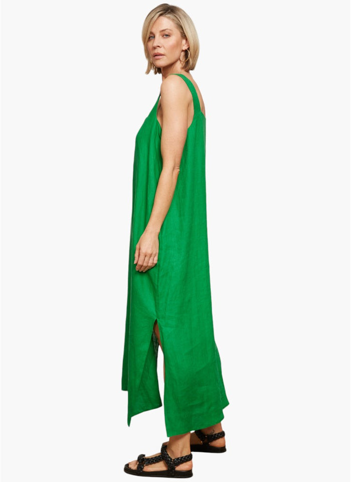 Eb&Ive Halcyon tank dress Emerald