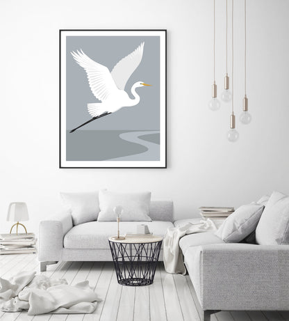 HANSBY DESIGN
White Heron art print - fog
Regular price $59.00 NZD A4