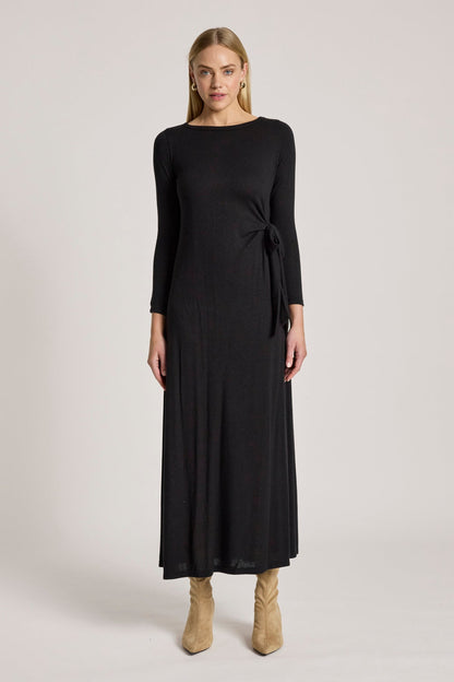 Eb +ive Aria tie dress  black