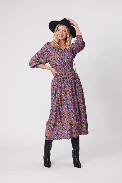 Lemon Tree Grace dress Purple