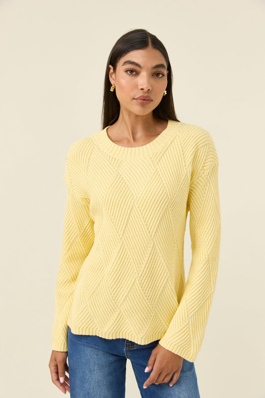 Isle of mine Sadie jumper butter