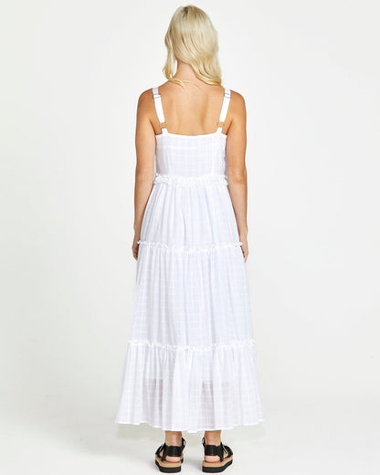 Sass Ruby Maxi dress white