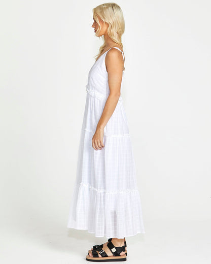 Sass Ruby Maxi dress white