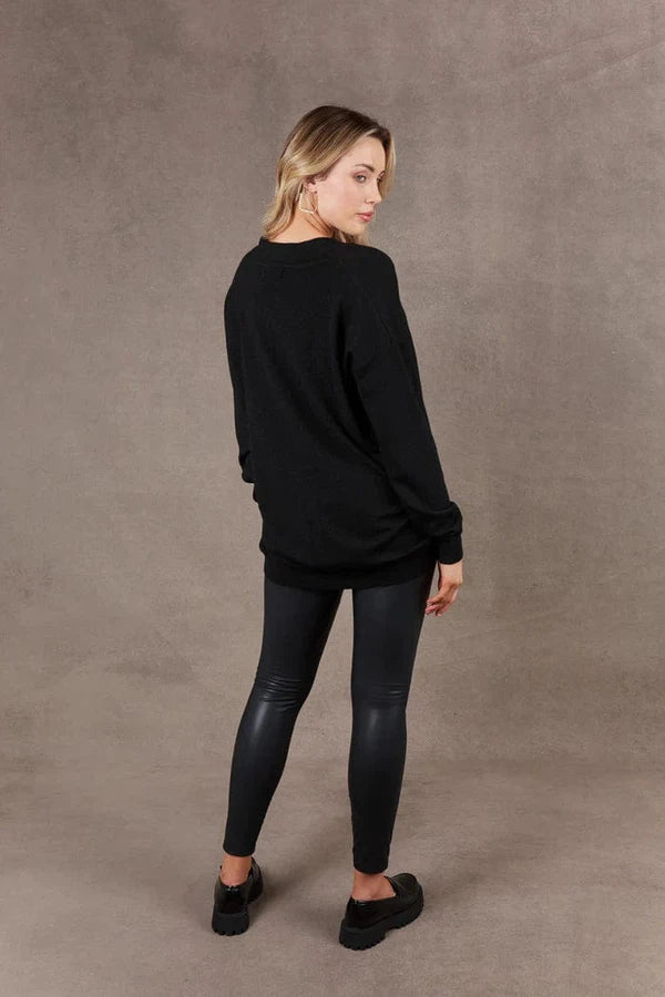 Eb &Ive Irula knit black