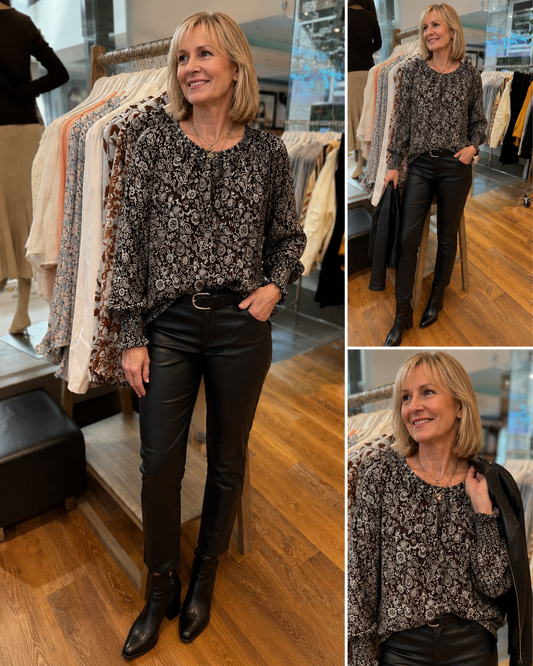 Leila + Luca Clara blouse