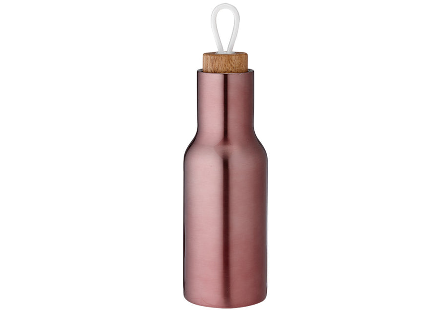 Tempa metallic rose drink bottle