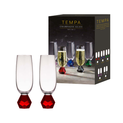 Zhara Ruby 2 pm Champagne glasses