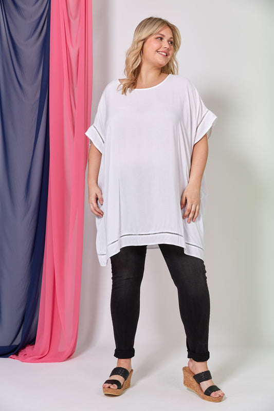 Eb & Ive Esprit relax top Blanc pre order