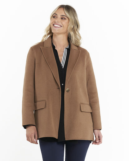 Betty Basics Amsterdam Coat  buscuit - Flying Saucers NZ