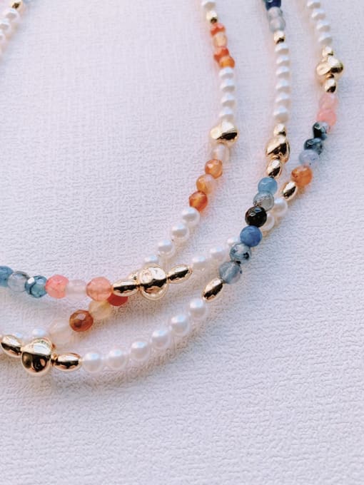 Gemstone Necklace Multi colour