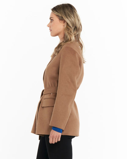 Betty Basics Amsterdam Coat  buscuit - Flying Saucers NZ