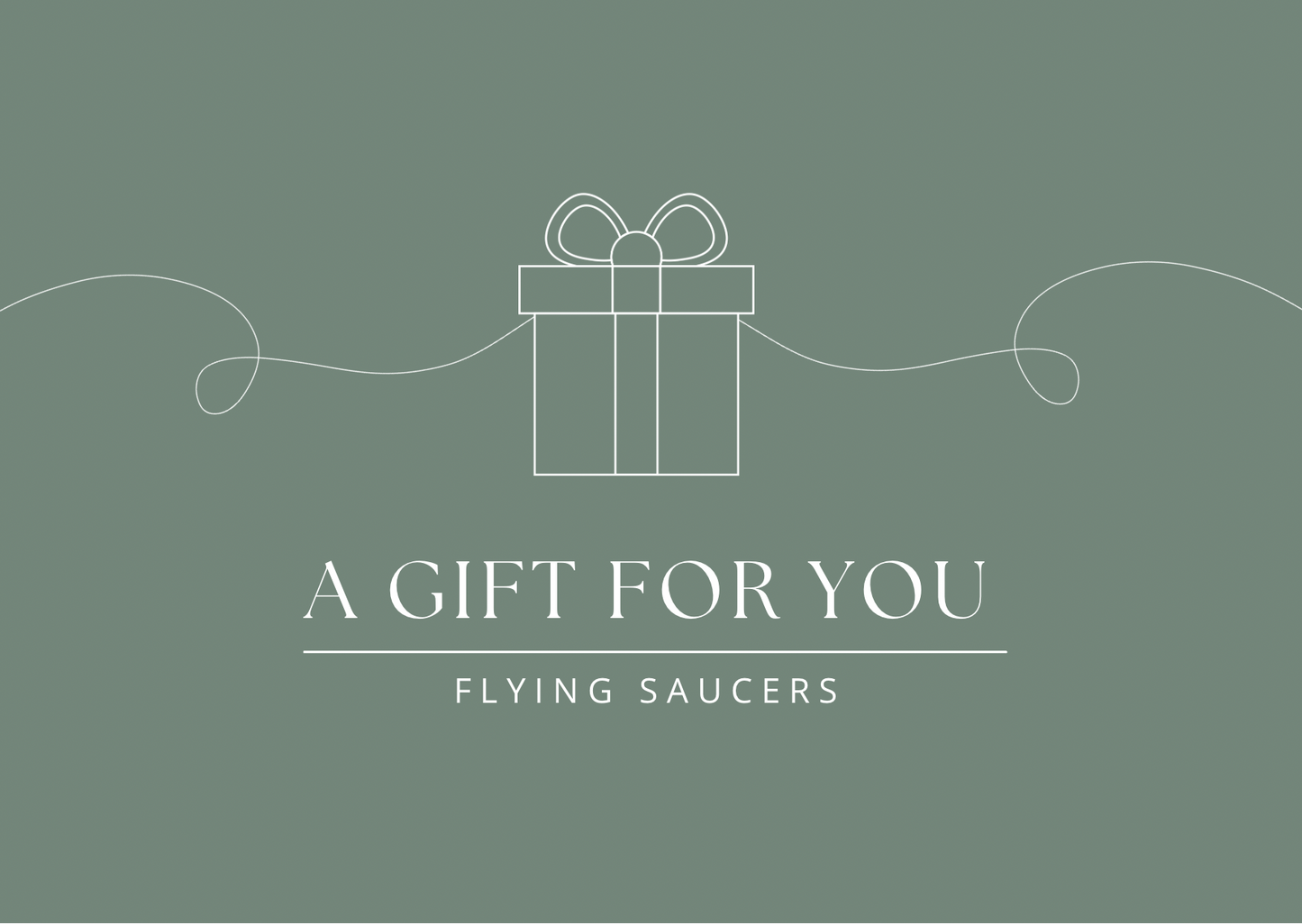 Flying Saucers E-Gift Card