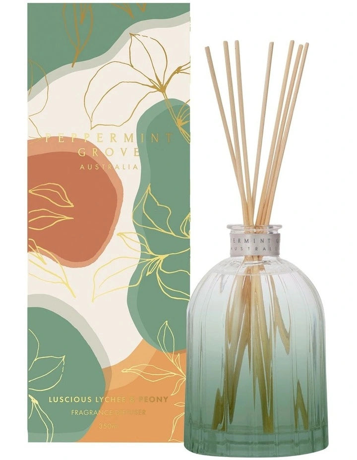 Peppermint Grove Luscious Lychee & Peony Fragrance Diffuser