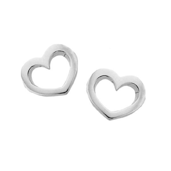 Karen Walker Mini Heart Stud Earrings