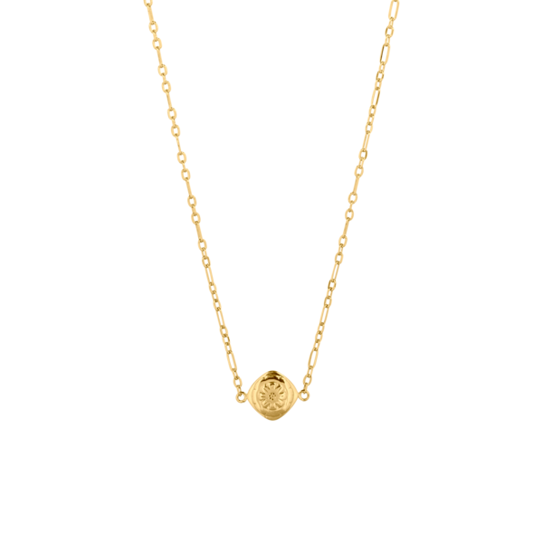 Boh Runga Mini Marigold Necklace 14c Gold Plated
