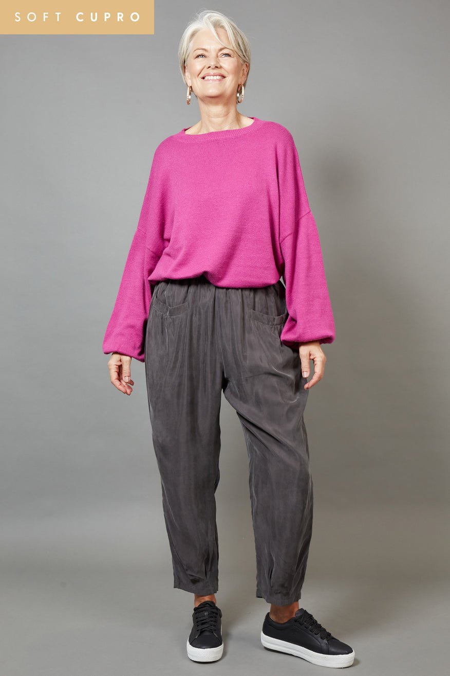 Eb & Ive Vienetta Relaxed Pant Fossil