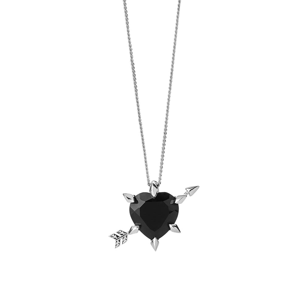 Karenwalker heart +arrow necklace