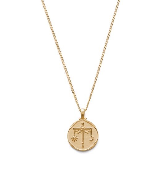 Kirstin Ash Libra Zodiac Necklace - 16/18 inch adjustable [pre-order]