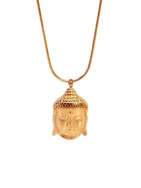 Titanium gold platted vintage Buddha