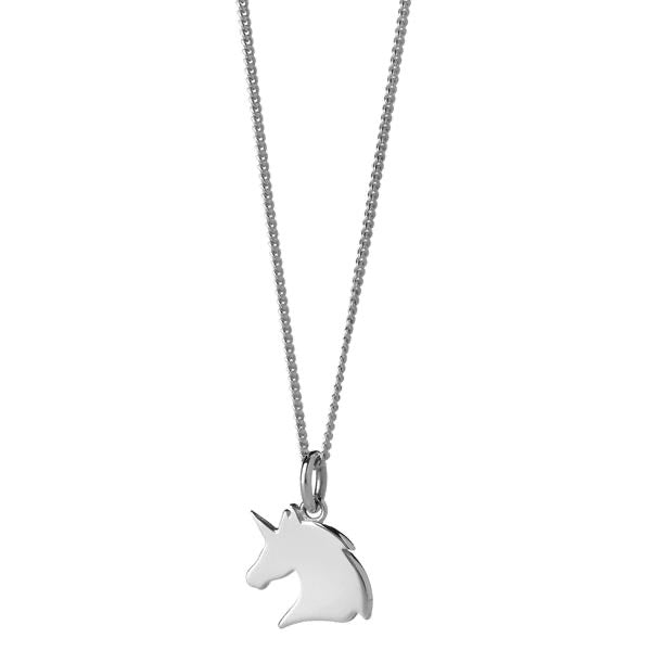 Karen Walker Mini Unicorn Necklace - Sterling Silver - Flying Saucers NZ