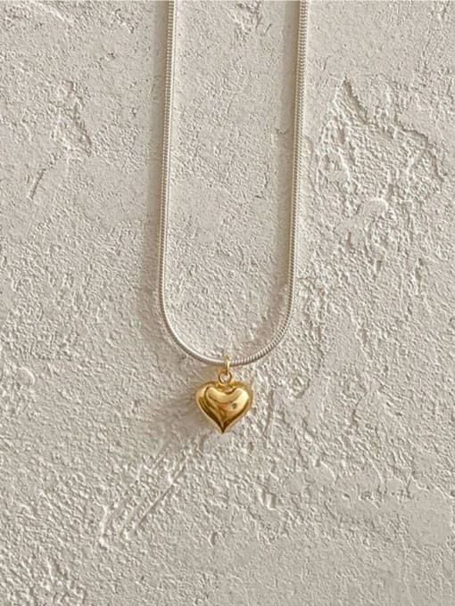 Heart minimalist necklace