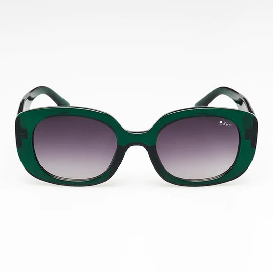 ROC Raw Wish Sunglasses Lime/Gradient Smoke
